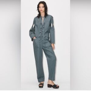 ZARA Brand new Jumpsuit- Size Small